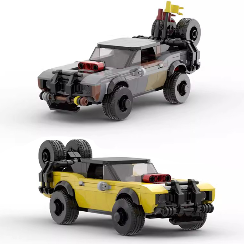 Bricklink MOC Mad Max Camaroed - Victor Racket Jetspeed recensie en prijs