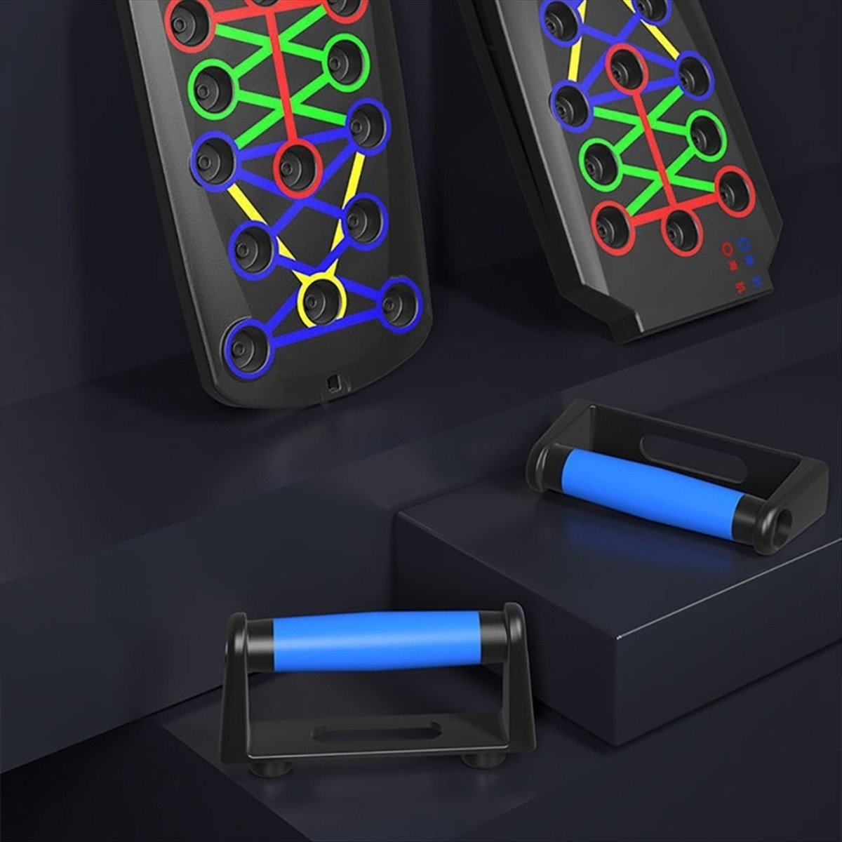 Draagbaar opvouwbaar push-upbo - Push Up Board recensie en prijs