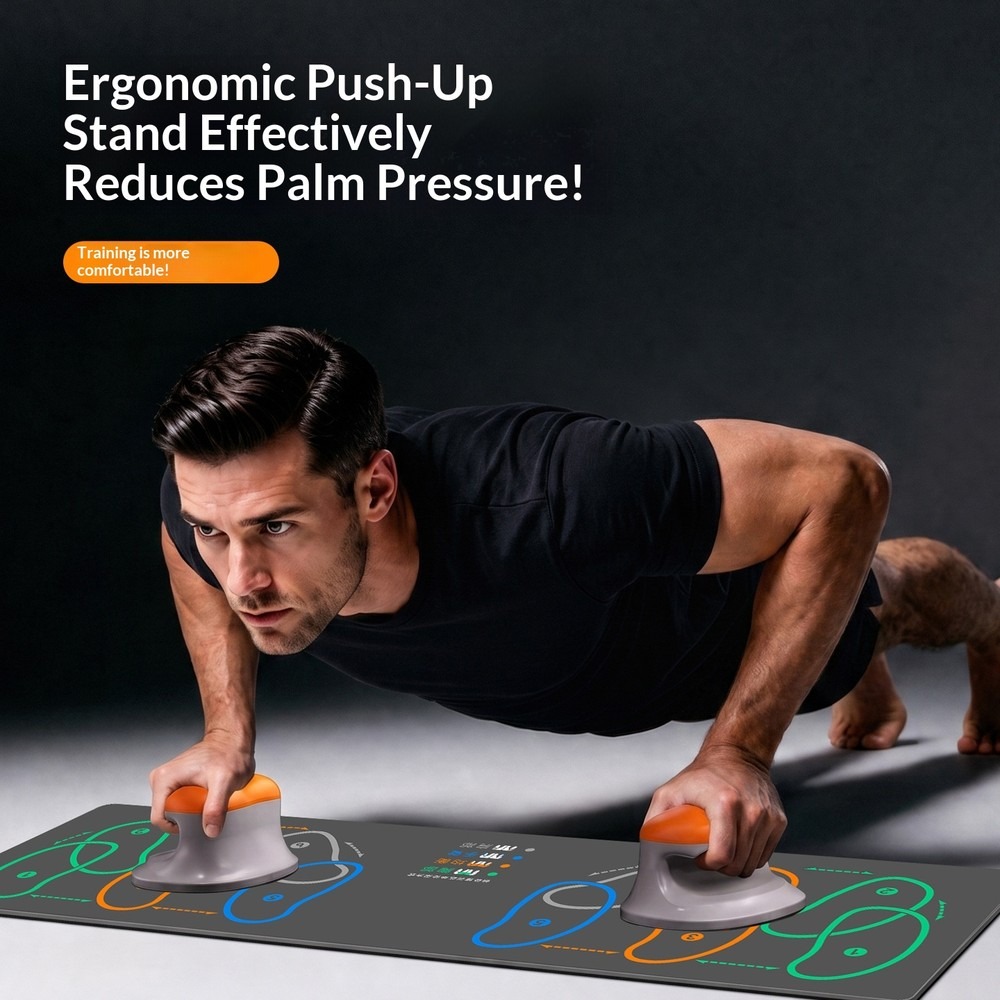 Nieuwe grote antislip push-up  - Push Up Board recensie en prijs